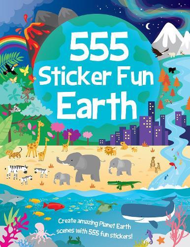 Oakley Graham 555 Sticker Fun - Earth Activity Book (Tascabile) 555 Sticker Fun