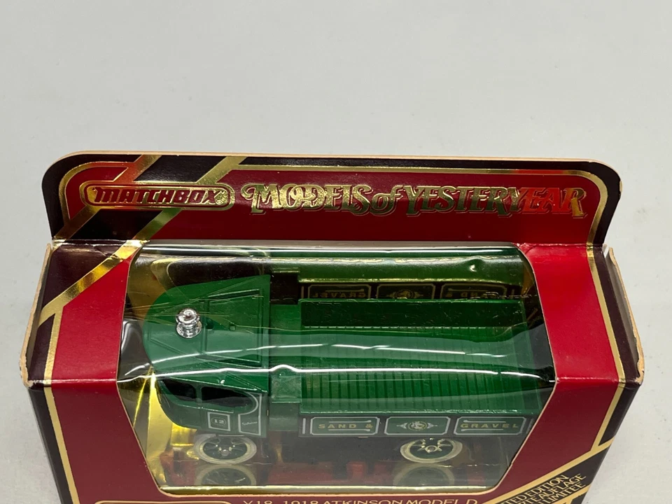 Matchbox Models of Yesteryear Y18 1918 Atkinson Model D Steam Wagon Limited Ed - Image 2 of 4