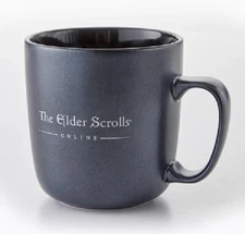 The Elder Scrolls Online Ouroboros Black Glaze Mug Cup ESO Official Sold Out NEW