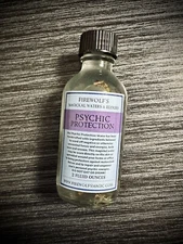Psychic Protection Water Elixir  (Handmade, Organic, Witchcraft, Hoodoo, Wicca)