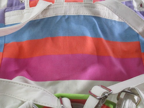 Strandbags Bluebird Backpack Teenagers Multicoloured Pockets Press Studs Straps - Picture 13 of 14