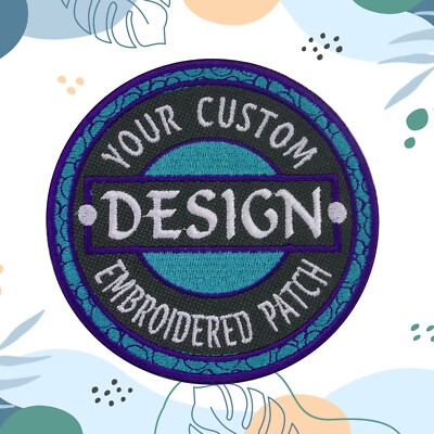 Custom Embroidered Personalized - Your Own Design Logo Image Patch