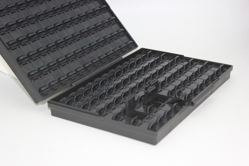 ESD Sicuro SMD Ic Scatola W/144 Bidoni Anti-statics Smt Inserti Transistore - Picture 1 of 4