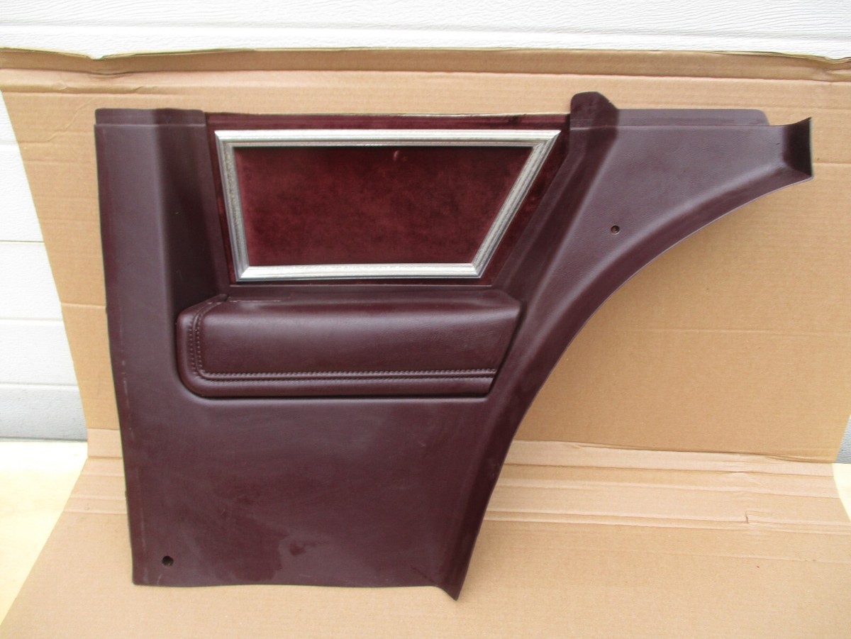 1984 1985 1986 1987 cutlass salon rear seat interior panel trim #9