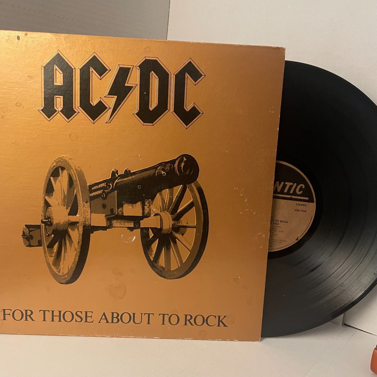 **12.99 READ DESCRIPTION** AC/DC - For Those About To Rock Vinyl Record Metal