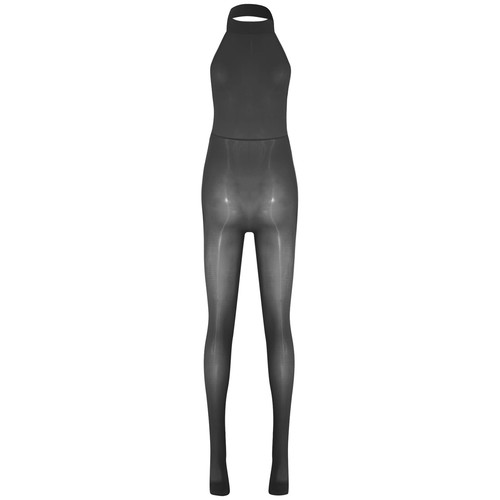 Body de malla transparente para mujer Medias de cuerpo completo Babydoll Ropa de dormir Traje de gato Unitard - Imagen 9 de 57