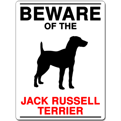 Beware of the Dog Breed Caution Warning Fun Pet Gift Metal Sign Plaque 15 x 20cm - Picture 25 of 43