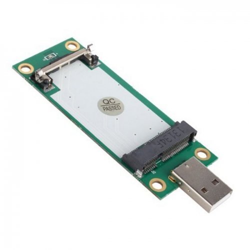 JSER Mini carte adaptateur PCI-E sans fil WWAN vers USB avec module de carte ... - Photo 3/11