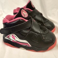 Nike Air Jordan 8 Retro Pinksicle Toddler Size 6C Shoes Sneakers CN8093-006