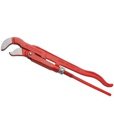 Image of Facom Swedish Pattern S Type Jaw Pipe Wrench 45 Degree Jaw 345mm