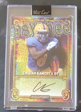Calijah Kancey 2023 Wild Card Alumination Auto RC 