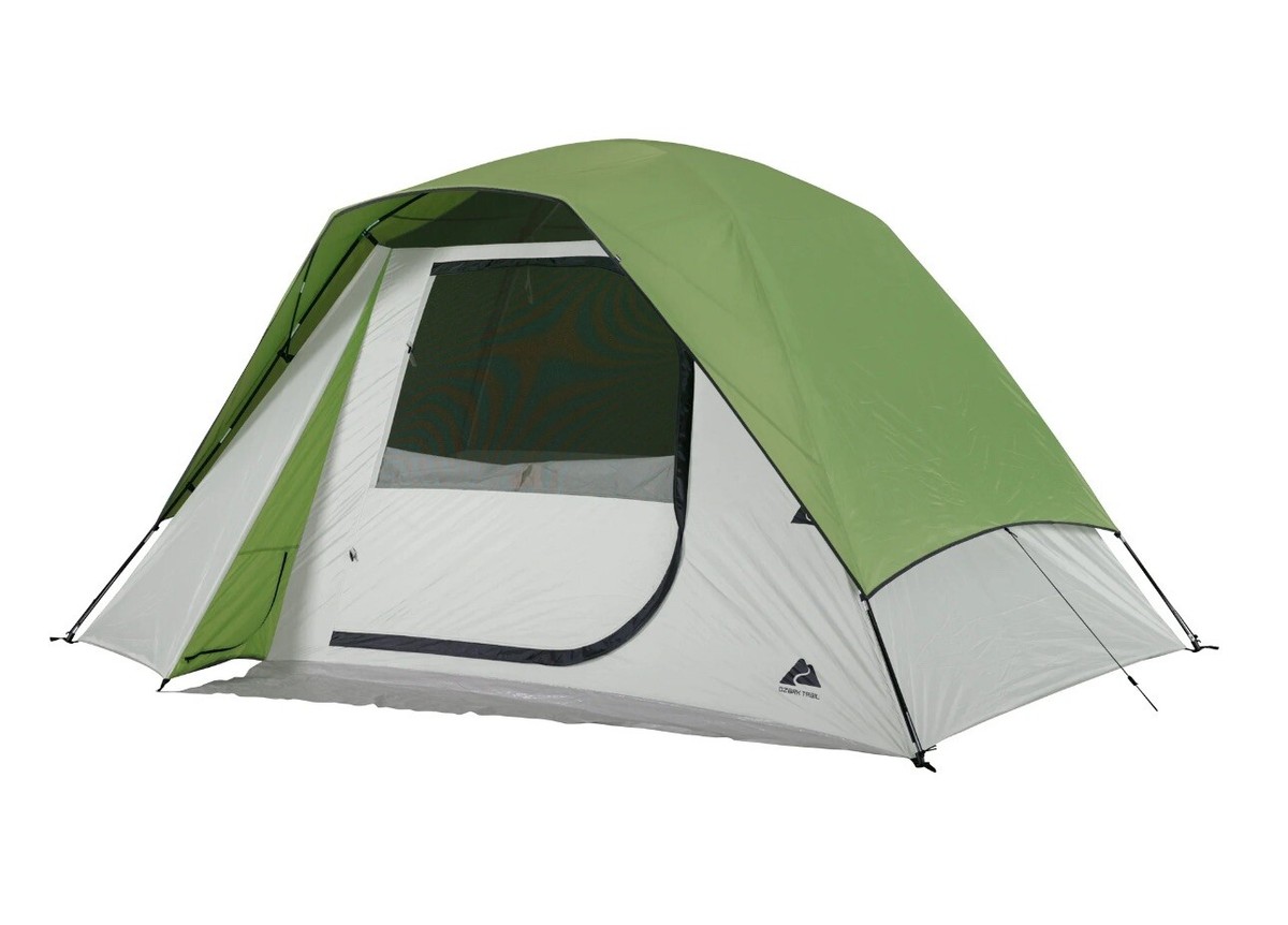 camp Costway 13 ft. x 13 ft. Khaki Pop-Up Instant Canopy Tent