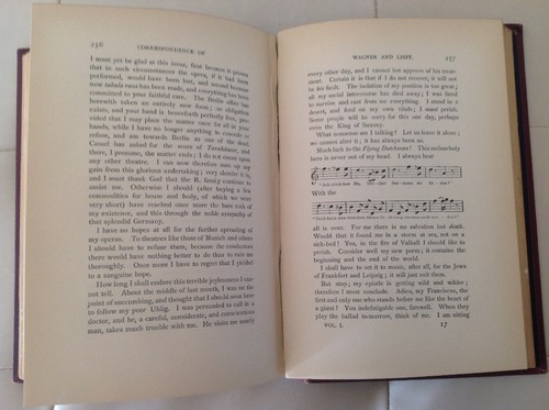 Briefwechsel von Wagner und Liszt V1: 1841-1853. Charles Scribners Söhne 1897 - Bild 6 von 7