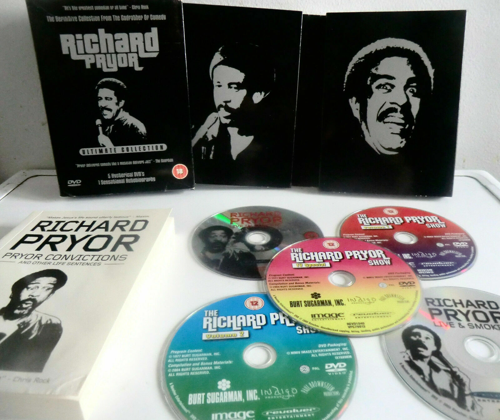 Richard Pryor - The Ultimate Collection (DVD x 5 + Book)