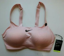 NIKE BOLD SPORTS TRAINING HIGH SUPPORT BRA PINK BQ4127-682 WOMEN PLUS SIZE 36DD