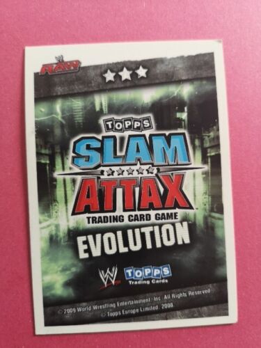 Mickie James Karten Catch Slam Attax 2009 Topps Evolution - Bild 2 von 2