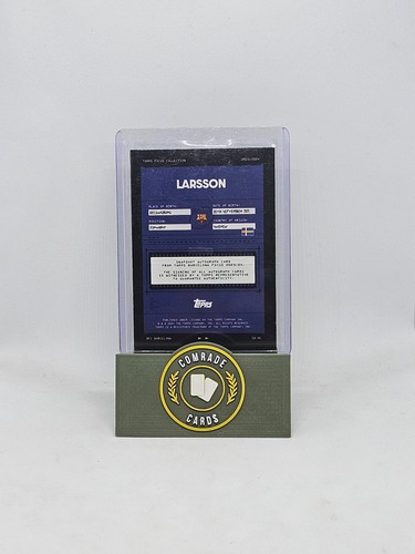 Henrick Larsson (Barcelona) 38/50 Auto Topps Barcelona Set 2023-2024 - Imagen 2 de 2