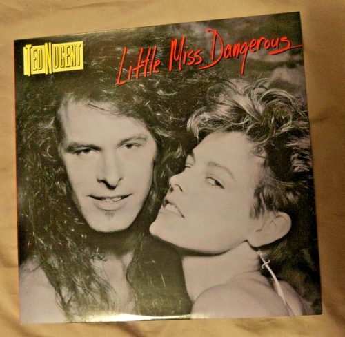 TED NUGENT Little Miss Dangerous 1986 original Vinyl LP NM-MINT Record 816321