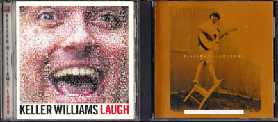 KELLER WILLIAMS 2 CDs LAUGH, HOME [PROMO] NEAR MINT