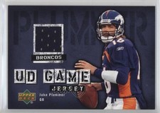 2006 Upper Deck UD Game Jersey Jake Plummer #GJ-PL n8a