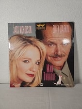 Man Trouble LASERDISC, 1992 Jack Nicholson Ellen Barkin