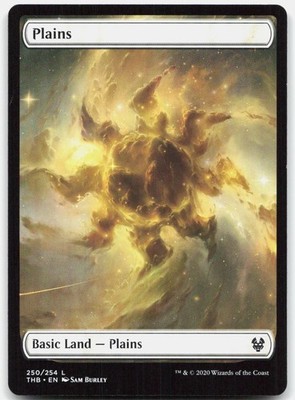 Plains 250 Near Mint Theros Beyond Death Land Magic: The Gathering