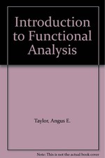 Introduction to Functional Analysis