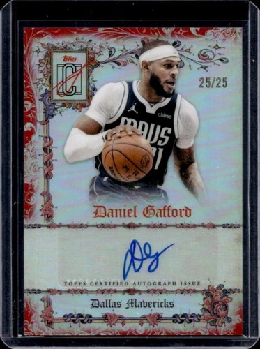 2025 Topps Signature Daniel Gafford Red (RAW)
