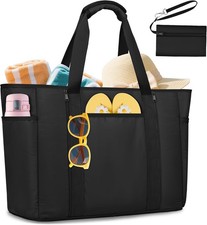 Strandtasche XXL Damen Wasserdicht mit Reißv...