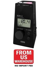 NEW Korg KDM-3 Digital Metronome Black 30bpm to 252 bpm NO IMPORT FEE