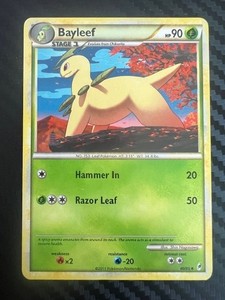 Pokémon TCG Bayleef Call of Legends 40/95 Regular Uncommon DMG