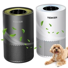 Room Air Purifier Cleaner HEPA Filter Remove Odor Dust Mold Smoke Home 3 Speeds