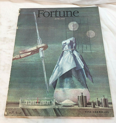 VINTAGE Fortune Magazine June 1947 Volume XXXV No.6 Softcover 224 Pages Retro