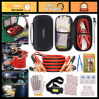 Emergency Car Kit with Jumper Cables, Roadside Safety Accessories for Vehicles,