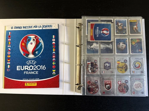 Figurine Euro 2016 Panini Album Vuoto Set Completo Aggiornamenti Bustina