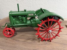 Oliver 80 Row Crop Diesel Rear Steel Toy Tractor  Steel Wheels  Vintage Rare