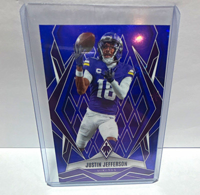 Panini 2025 Phoenix Justin Jefferson #135 Minnesota Vikings Parallel 18/299