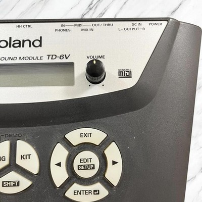 Roland TD-6V パーカッションサウンドモジュール V-Drums Roland - TD-6S | V-Tour Series