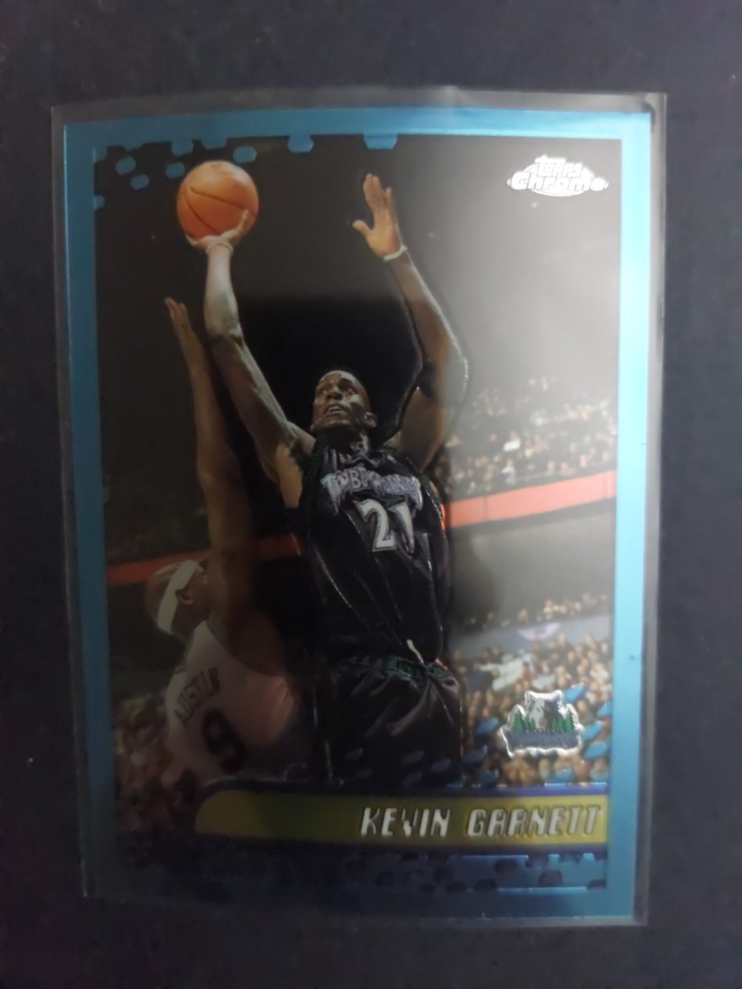 2001-02 Topps Chrome Kevin Garnett #21