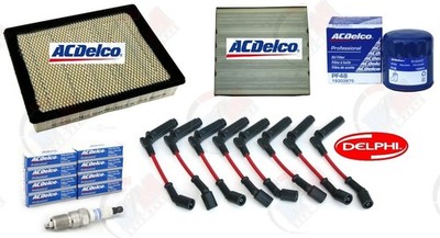 ACDELCO DELPHI Tune Up Kit 07-08 for Chevrolet Silverado GMC Sierra 4.8L 5.3L
