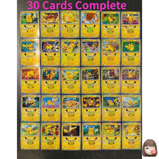 [30 Cards Complete Set] Pikachu Pokemon Card 30th celebration Japanese