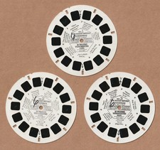 Set of three vintage View-Master reels The Night Before Christmas 1958