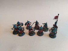 Age of Sigmar Soulblight Gravelords Deathrattle Skelette x10 bemalt (I2)