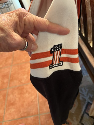 Sudadera con Capucha Harley Davidson Juvenil M Negra Naranja Blanca - Imagen 6 de 8