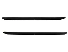 2007-2017 Jeep Wrangler Outer Front Door Window Beltline Sweep Seal Kit 2 pcs