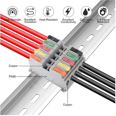 High-Quality Lever Wire Connectors Kit - Easy Installation