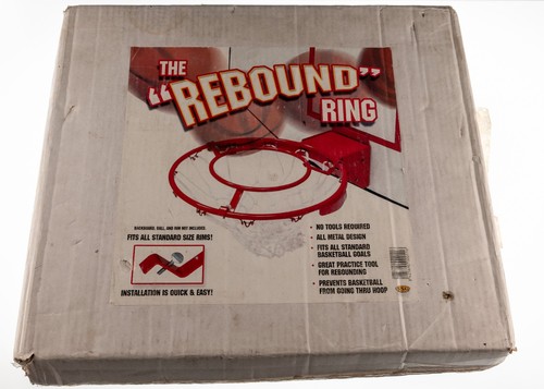 The Rebound Ring Basket Ball Rim Insert Standard Size All Metal Red SSG NEW - Picture 2 of 11