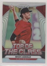 2020 Panini Prizm Top of the Class Silver Prizm Nick Lodolo #TOC-7 pi4