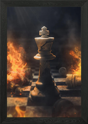 Last One Standing gerahmtes Wandbild Poster Leinwanddruck Bild