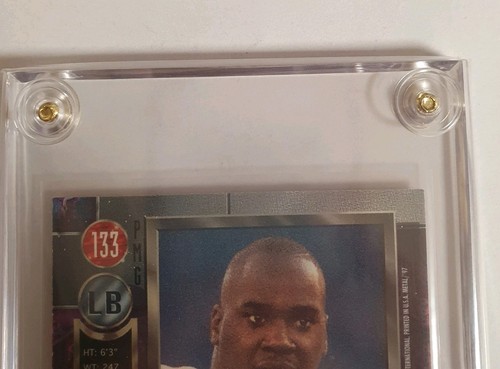 Gemas de metales preciosos SkyBox 1997 PMG ROJO Derrick Thomas SP raro patio 57/150 - Imagen 6 de 7